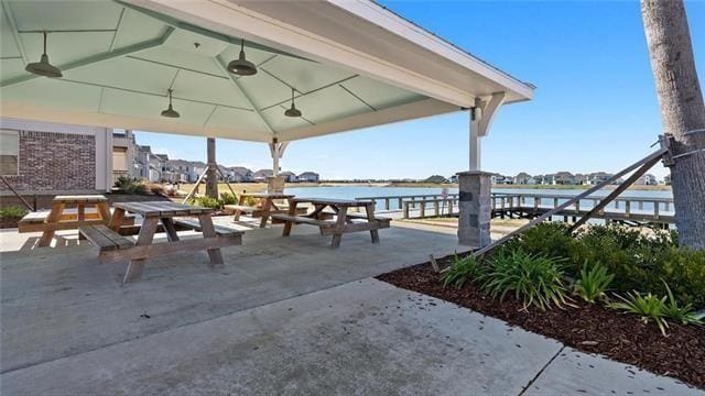 405 Short Bough Ln, Slidell, LA 70461 - view of home's community featuring a gazebo and a water view