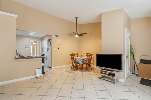 1020 Saint Julien Dr Unit 226, Kenner, LA 70065 - dining room with ceiling fan and recessed lighting