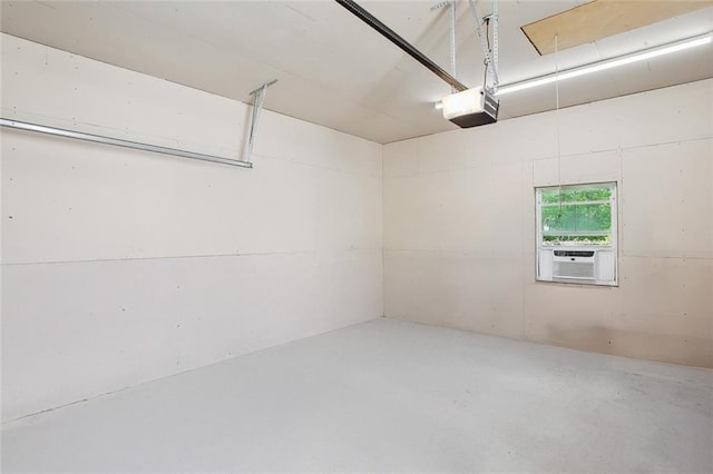 441 Hancock St, Gretna, LA 70053 - garage with cooling unit and a garage door opener
