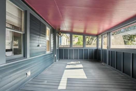 4674 Venus St, New Orleans, LA 70122 - unfurnished sunroom with healthy amount of natural light