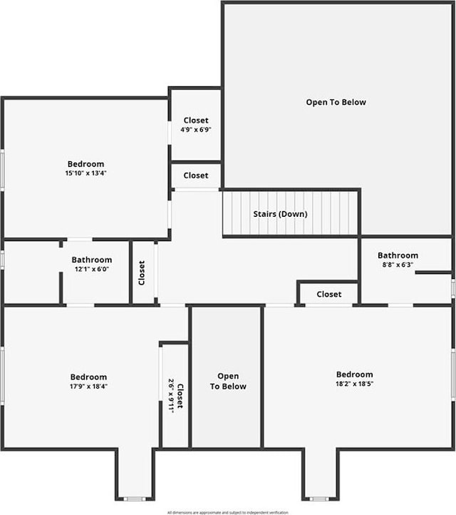 212 Somerset St, La Place, LA 70068 - view of room layout
