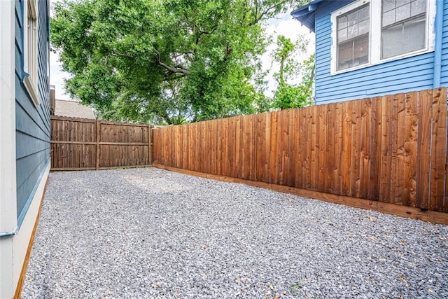 41820 S Genois St, New Orleans, LA 70119 - view of yard with a patio and a fenced backyard