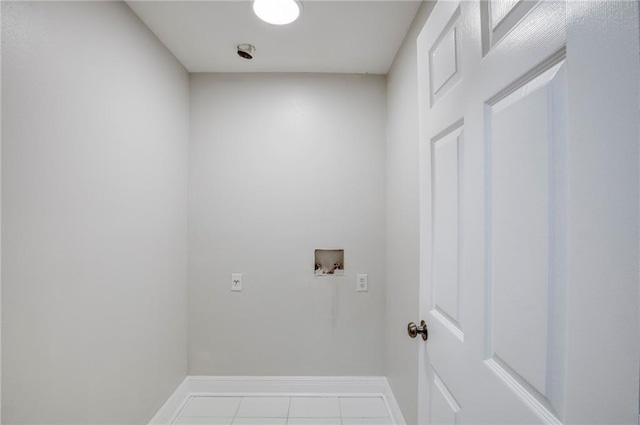 21216 Gardenia St, Covington, LA 70435 - laundry room featuring washer hookup and tile patterned floors