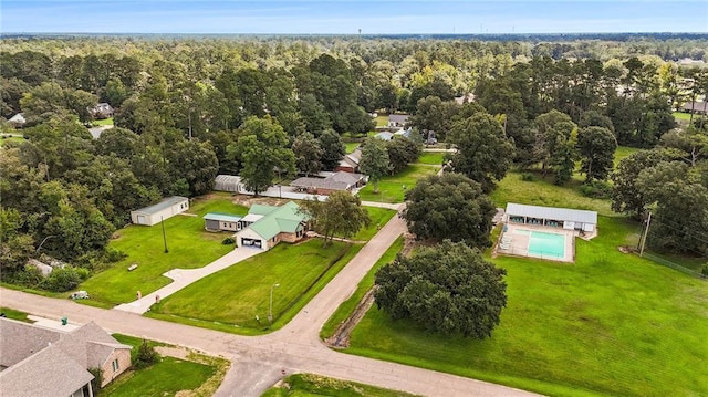 41226 Rene Dr, Hammond, LA 70403 - aerial view of a heavily wooded area