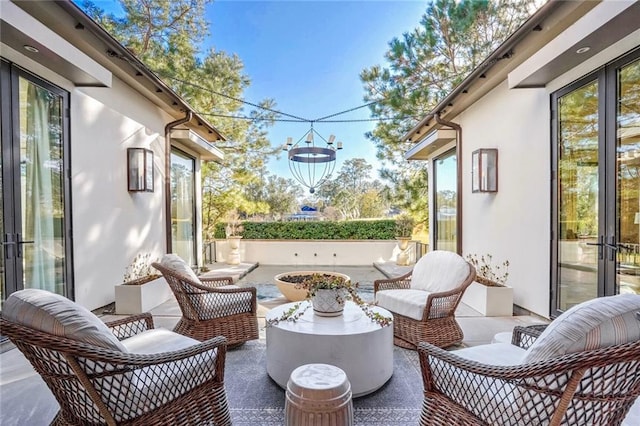 view of patio / terrace with outdoor lounge area