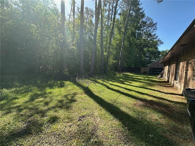 44176 Simpson Pl, Hammond, LA 70403 - view of yard featuring fence