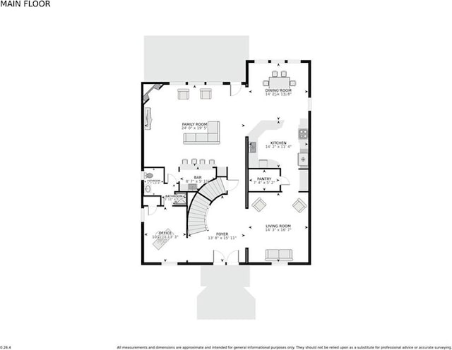 6021 W End Blvd, New Orleans, LA 70124 - view of home floor plan