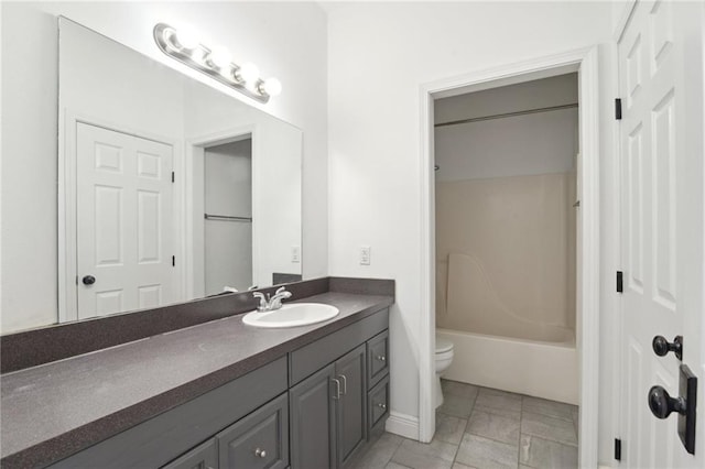 7464 Pitt St, New Orleans, LA 70118 - full bathroom featuring vanity and shower / bathtub combination
