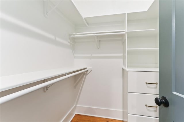 1217 N Tonti St, New Orleans, LA 70119 - spacious closet featuring wood finished floors
