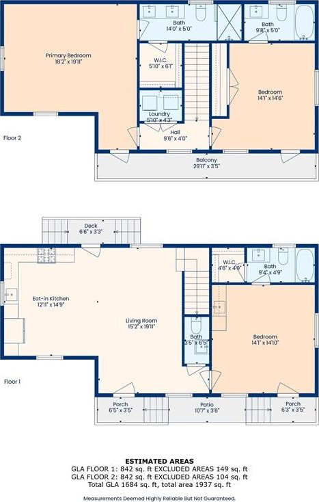 1217 N Tonti St, New Orleans, LA 70119 - view of floor plan / room layout