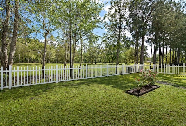 180 Cross Creek Dr Unit B, Slidell, LA 70461 - view of yard with a fenced backyard