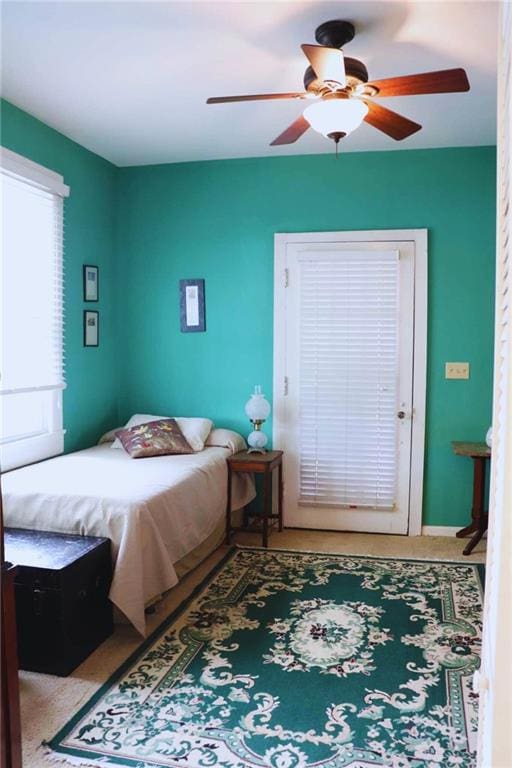 3612 Johnson St, Metairie, LA 70001 - bedroom with a ceiling fan