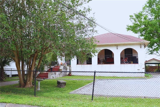 3612 Johnson St, Metairie, LA 70001 - view of front facade featuring stucco siding