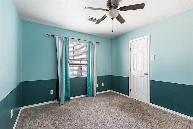 2106 Swan St, Slidell, LA 70460 - carpeted spare room with ceiling fan and baseboards
