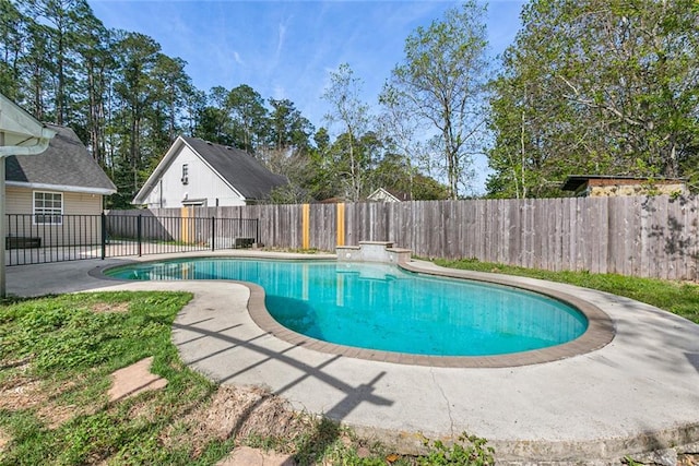 2106 Swan St, Slidell, LA 70460 - view of pool featuring a fenced backyard and a patio