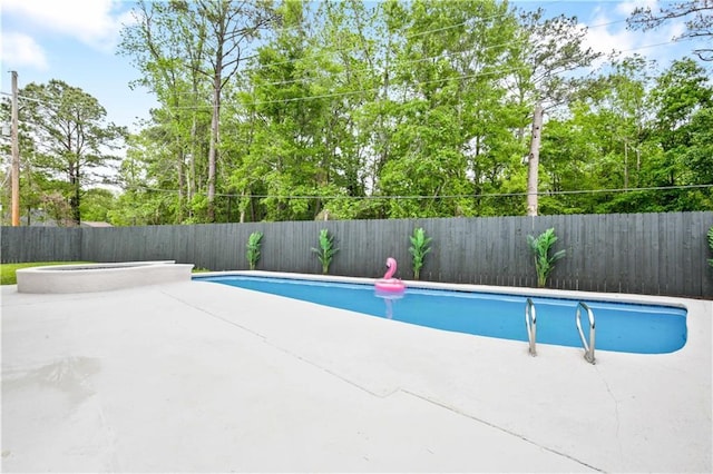 146 Bluefield Dr, Slidell, LA 70458 - view of swimming pool featuring a fenced backyard and a patio