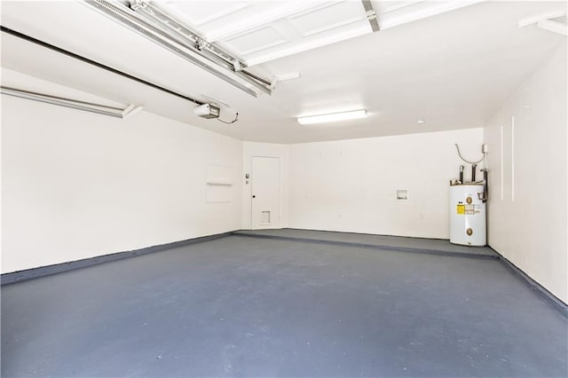146 Bluefield Dr, Slidell, LA 70458 - garage with water heater and a garage door opener