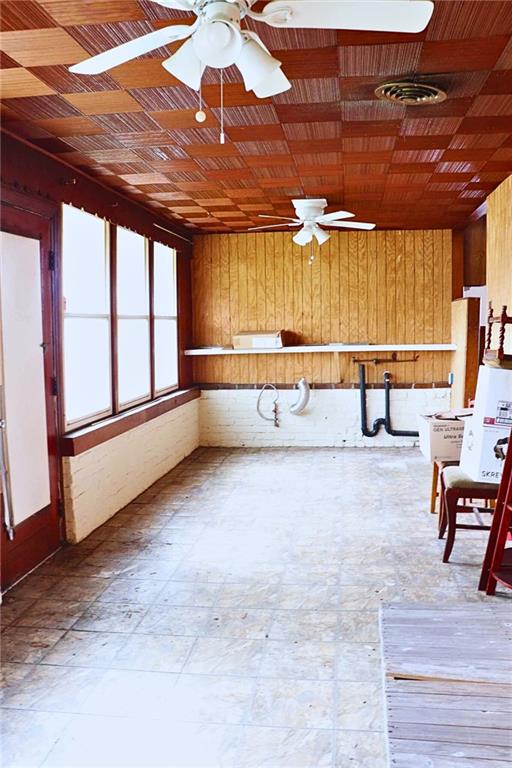 interior space with visible vents