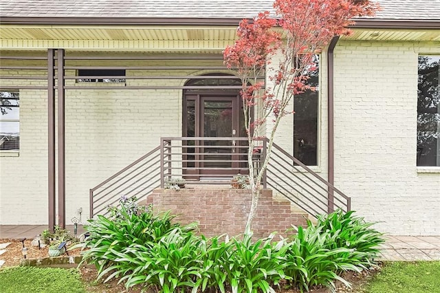 405 14th St, New Orleans, LA 70124 - entrance to property with brick siding and a shingled roof