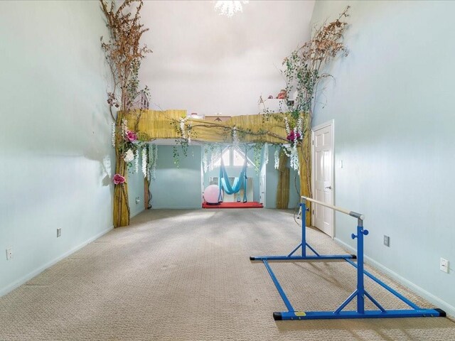 7300 Lakeshore Dr Unit 16, New Orleans, LA 70124 - interior space with carpet flooring and baseboards