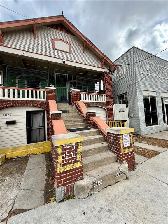 351517 Tulane Ave, New Orleans, LA 70119 - view of front of house with brick siding