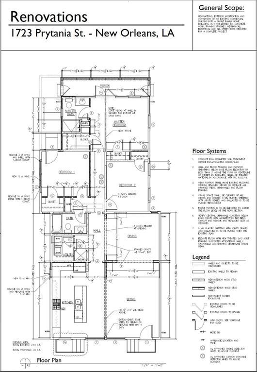 1723 Prytania St, New Orleans, LA 70130 - view of layout