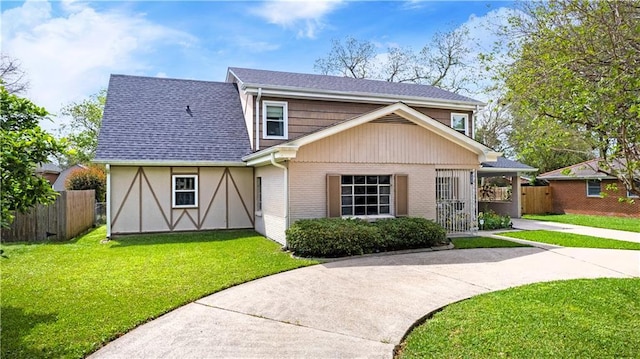 800 Marguerite Rd, Metairie, LA 70003 - view of front of property featuring brick siding, driveway, and roof with shingles