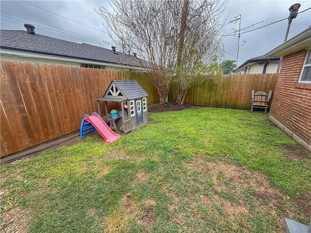 1101 Belmont Pl, Metairie, LA 70001 - view of yard featuring a fenced backyard