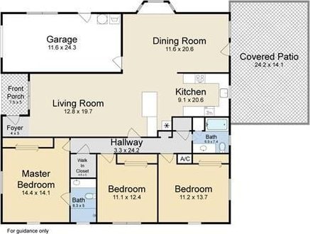 1101 Belmont Pl, Metairie, LA 70001 - view of layout