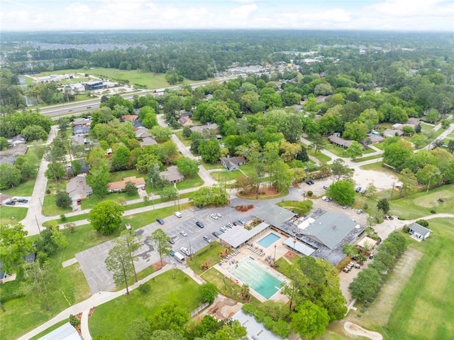 aerial view