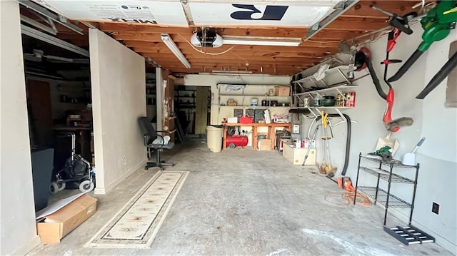 storage with a garage