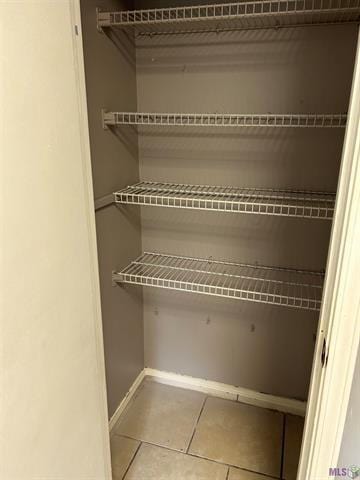view of pantry