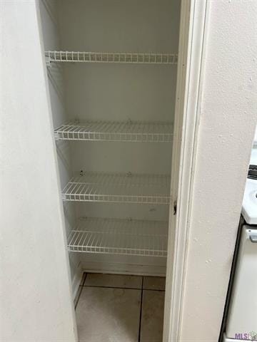 view of closet
