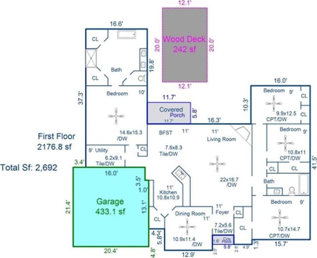 view of layout