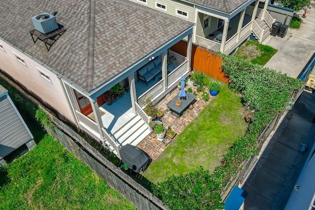 aerial view