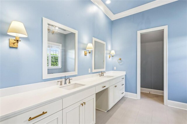 892 Chretien Point Ave, Covington, LA 70433 - full bath featuring double vanity and baseboards