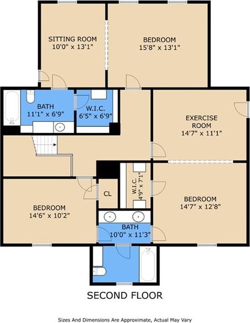 316 Sena Dr, Metairie, LA 70005 - view of layout