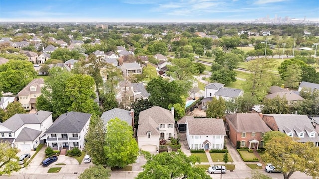 225 Ridgewood Dr, Metairie, LA 70005 - birds eye view of property featuring a residential view