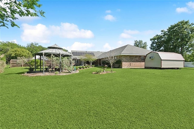 313 Sarah Victoria Dr, Belle Chasse, LA 70037 - view of yard featuring a gazebo
