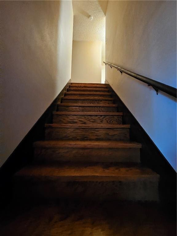 view of stairway