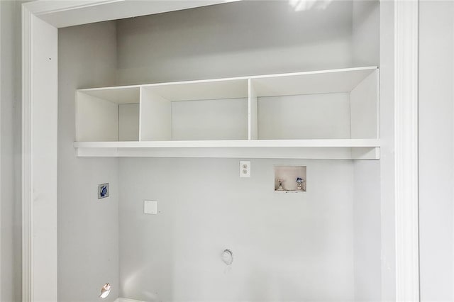 3702 Monroe St, New Orleans, LA 70118 - clothes washing area with hookup for a gas dryer, electric dryer hookup, hookup for a washing machine, and laundry area