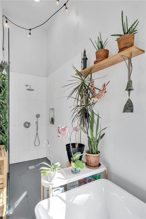 full bathroom with a shower