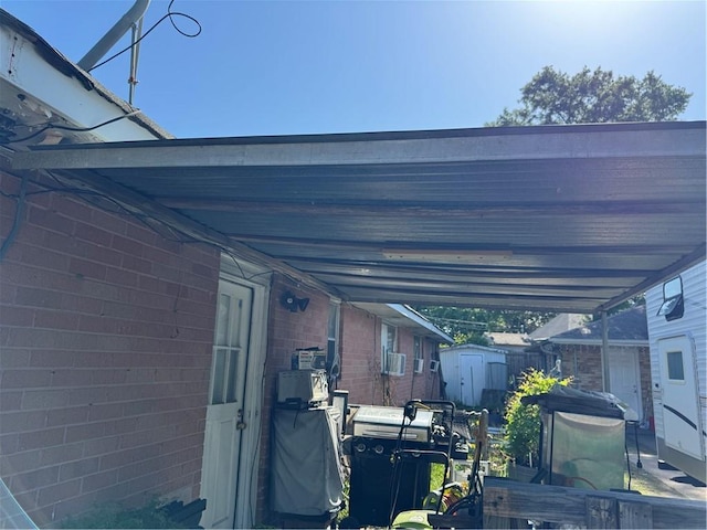 71315 Bell St, Metairie, LA 70003 - view of vehicle parking featuring a shed