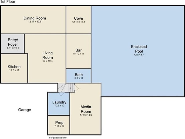 711 Roseland Pkwy, Harahan, LA 70123 - floor plan / room layout
