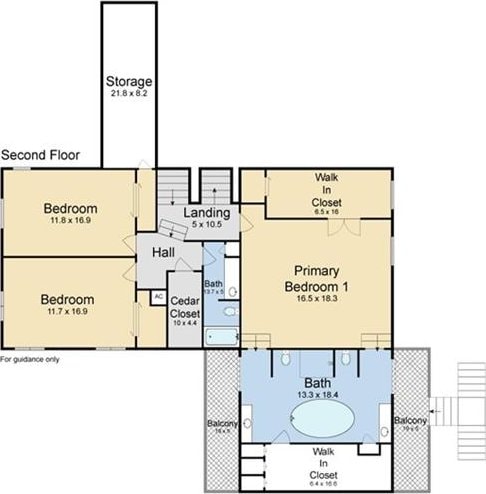 711 Roseland Pkwy, Harahan, LA 70123 - property floor plan