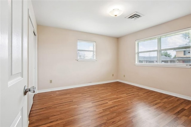 6505 Carmen St, Metairie, LA 70003 - unfurnished bedroom featuring light wood-type flooring, a closet, baseboards, and visible vents