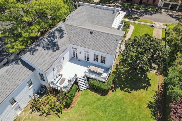 3611 Carondelet St, New Orleans, LA 70115 - birds eye view of property