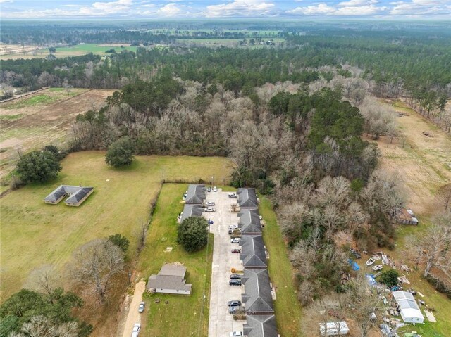 48351 Woodhaven Rd, Tickfaw, LA 70466 - birds eye view of property featuring a forest view