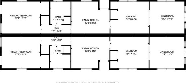 8632 Apple St, New Orleans, LA 70118 - floor plan