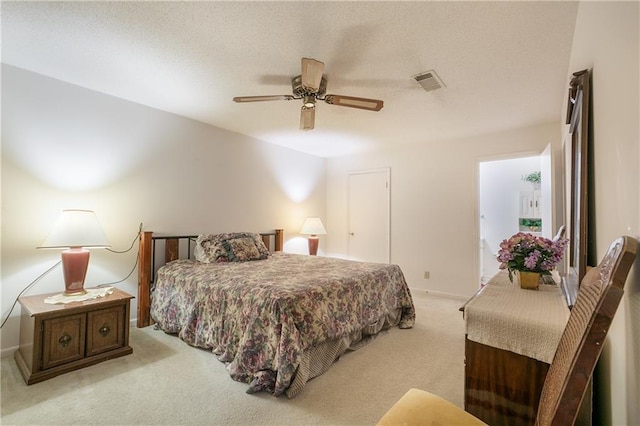 1805 13th Ave, Franklinton, LA 70438 - bedroom featuring light colored carpet and a ceiling fan
